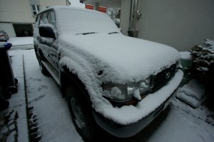 The trucks grown. It's about 3-4 inches taller now, has news kicks (slang for shoes or in this case tires), she's refurbished and upgraded, patiently waiting for the rest of the modifications to come.